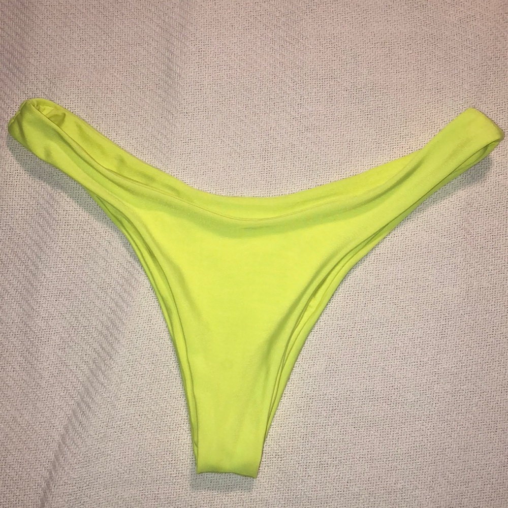 High Rise Neon Bikini Set - Picture 6 of 7
